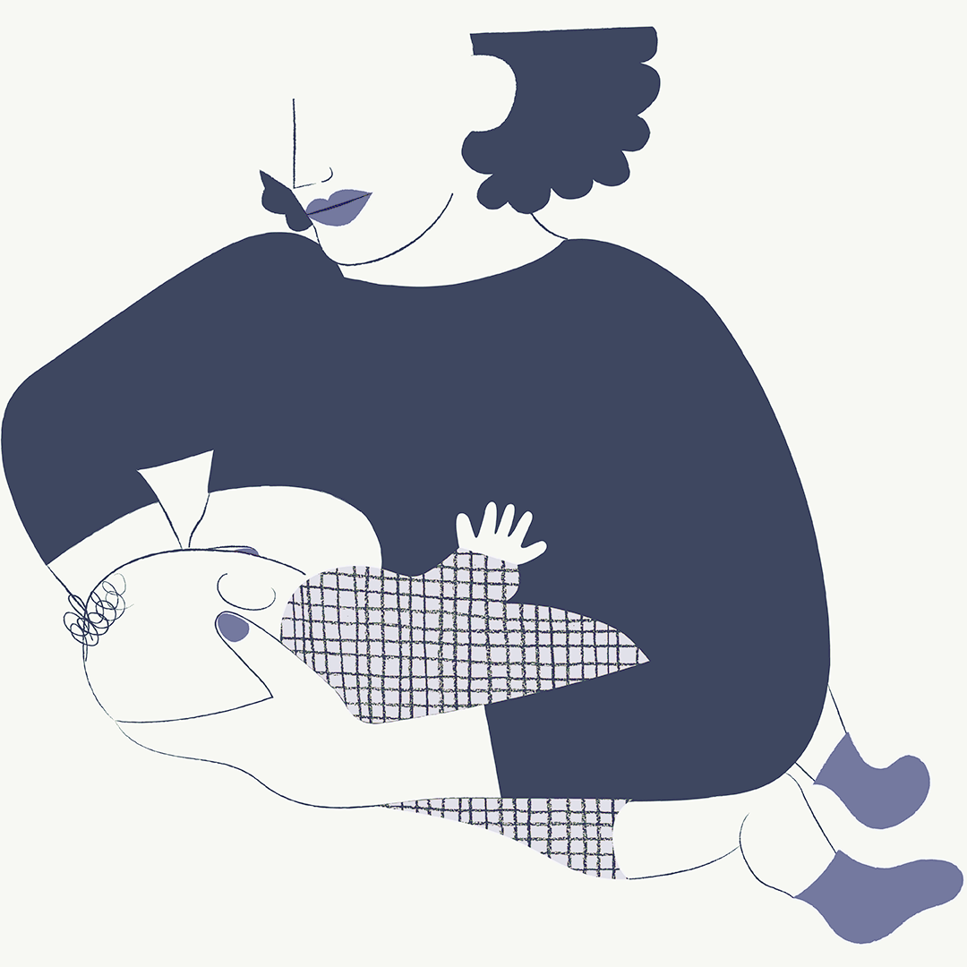 cross cradle postion